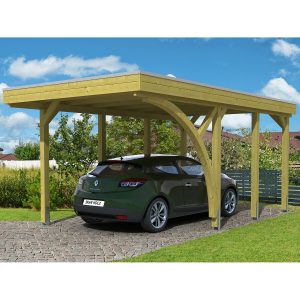 Skan Holz Carport Friesland Set 5 314 cm x 555 cm kaufen bei OBI
