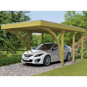 Skan Holz Carport Friesland Set 6 314 cm x 555 cm kaufen bei OBI