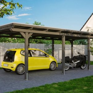 Skanholz Einzelcarport »Emsland«, 223 cm Einfahrtshöhe