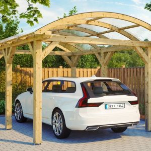 Skanholz Einzelcarport »Franken«, 220 cm Einfahrtshöhe