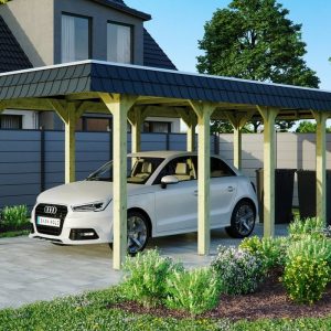 Skanholz Einzelcarport »Spreewald«, 206 cm Einfahrtshöhe