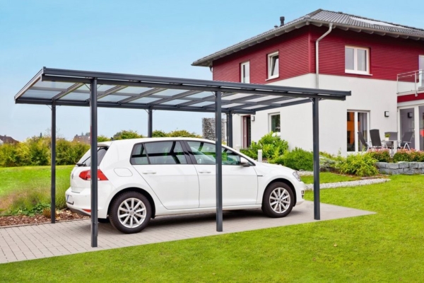 Beckmann Einzelcarport, 210 cm Einfahrtshöhe