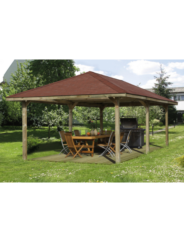 Carport »651«, Außenmaß BxT: 778 x 433 cm