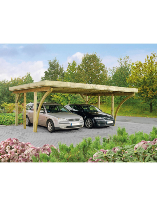Carport »Köln 1«, Außenmaß BxT: 604 x 504 cm