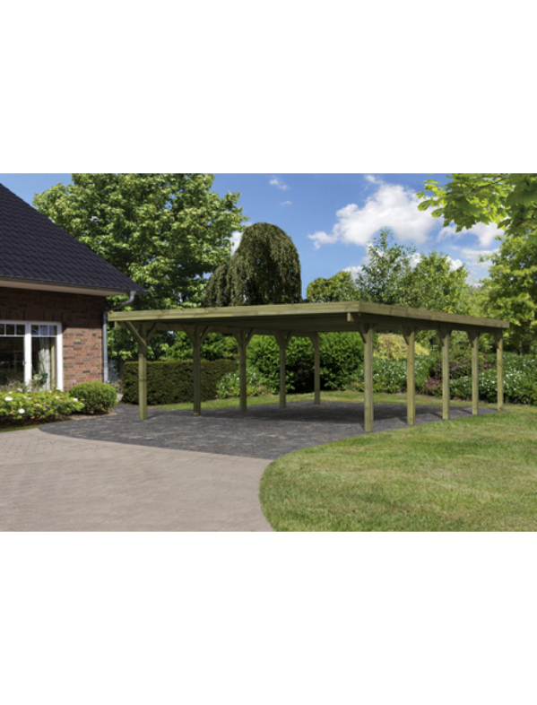 Doppelcarport »Classic 3 Variante A«, Außenmaß BxT: 563 x 777,5 cm