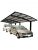 Doppelcarport »Portoforte«, Außenmaß BxT: 270,4 x 982,6 cm