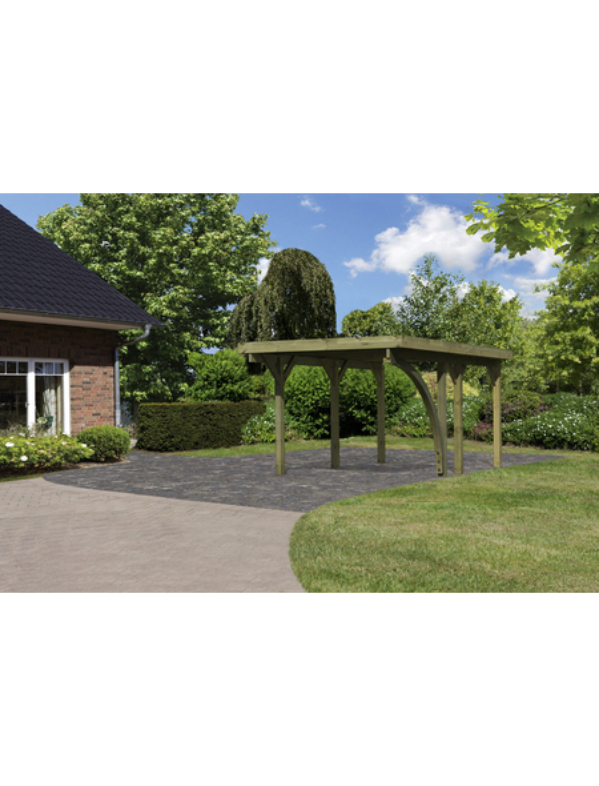Einzelcarport »Classic«, Außenmaß BxT: 273 x 394,5 cm