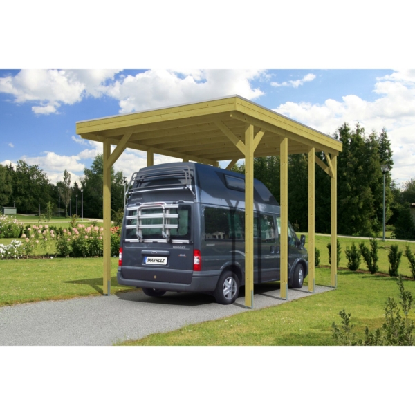 Skan Holz Caravan-Einzelcarport Friesland B x T 397 cm x 555 cm kaufen bei OBI