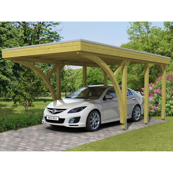 Skan Holz Carport Friesland Set 6 314 cm x 555 cm kaufen bei OBI