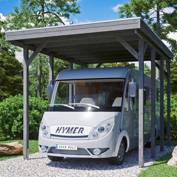 Skanholz Einzelcarport »Caravan-Friesland«, 350 cm Einfahrtshöhe