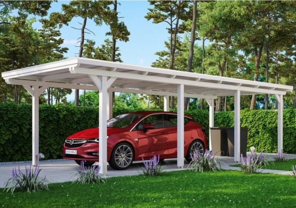 Skanholz Einzelcarport »Emsland«, 223 cm Einfahrtshöhe