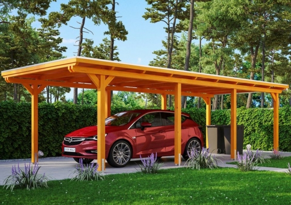 Skanholz Einzelcarport »Emsland«, 223 cm Einfahrtshöhe