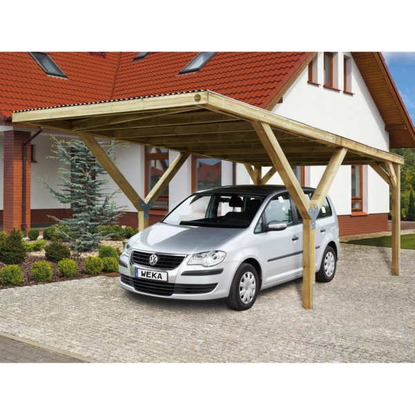 Weka Stahldach-Einzelcarport Mugello A 306 cm x 606 cm kaufen bei OBI